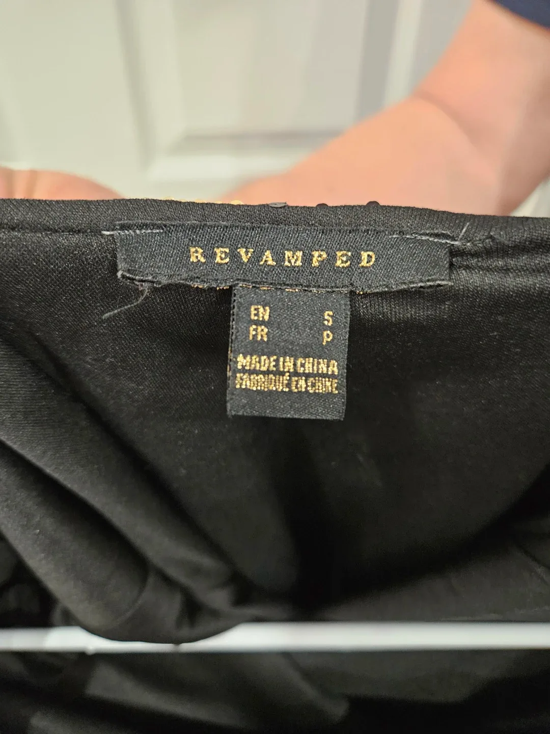 Black & Gold Dress - Size Small image indicator(3)