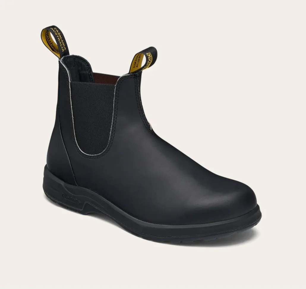 Blundstone 2058 Black Leather Chelsea Boots