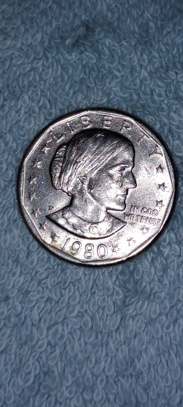 1980 Susan B. Anthony Dollar Coin