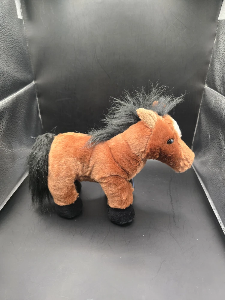 New Ganz Webkinz Brown Arabian Horse HM101 Plush Toy Unused Code - photo 3