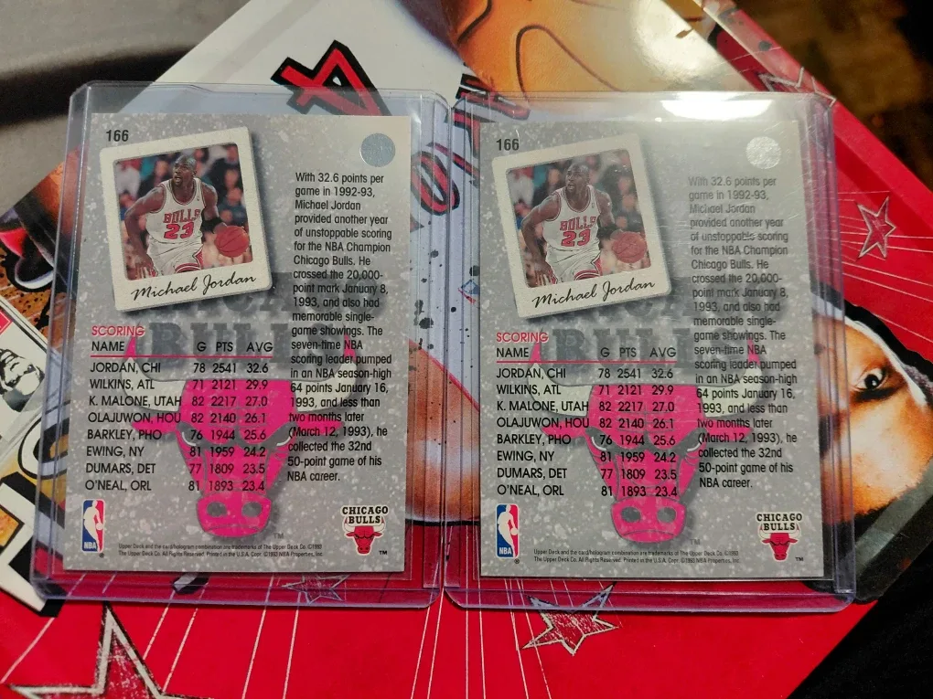 Michael Jordan 1993 Upper Deck Card image indicator(2)