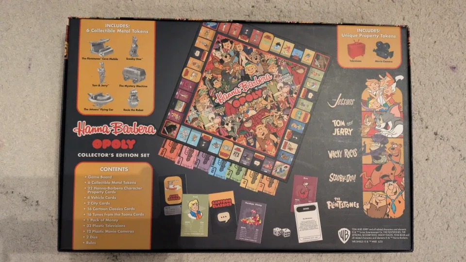 Hanna-Barbera Opoly Collector's Edition Set