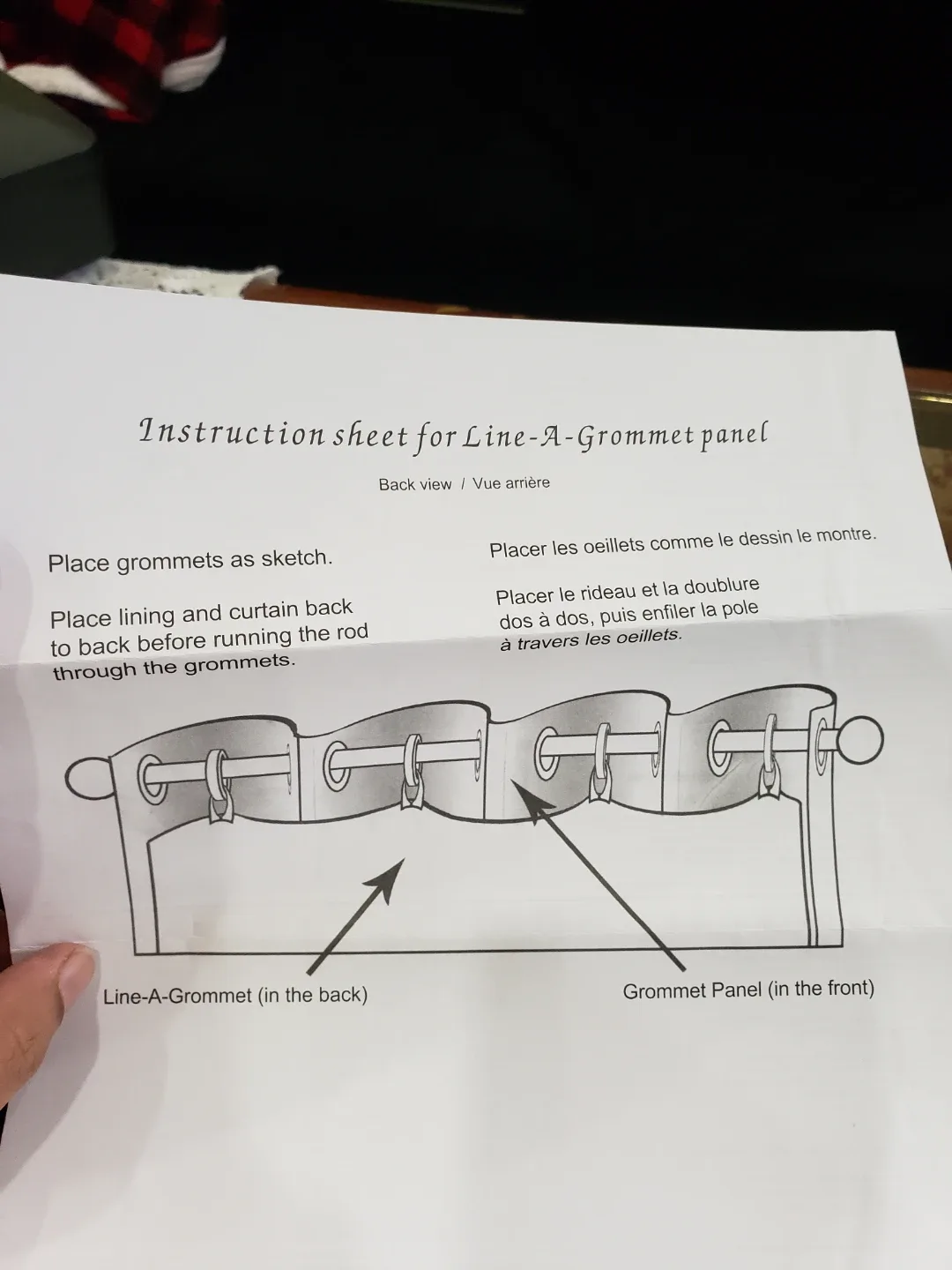New Ideal Drapery Liner 50" x 77"