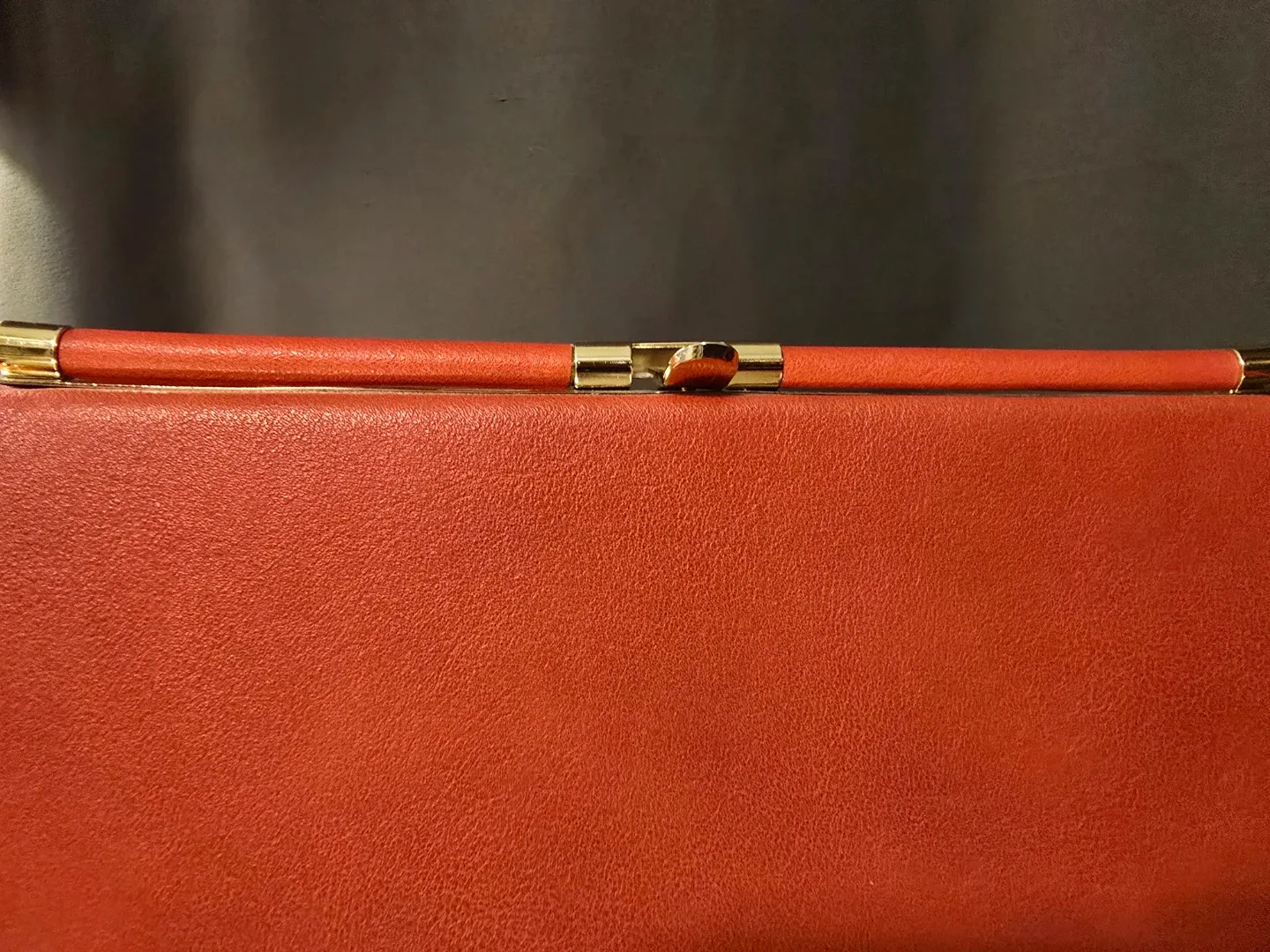 Red Handbag with Gold Hardware image indicator(2)