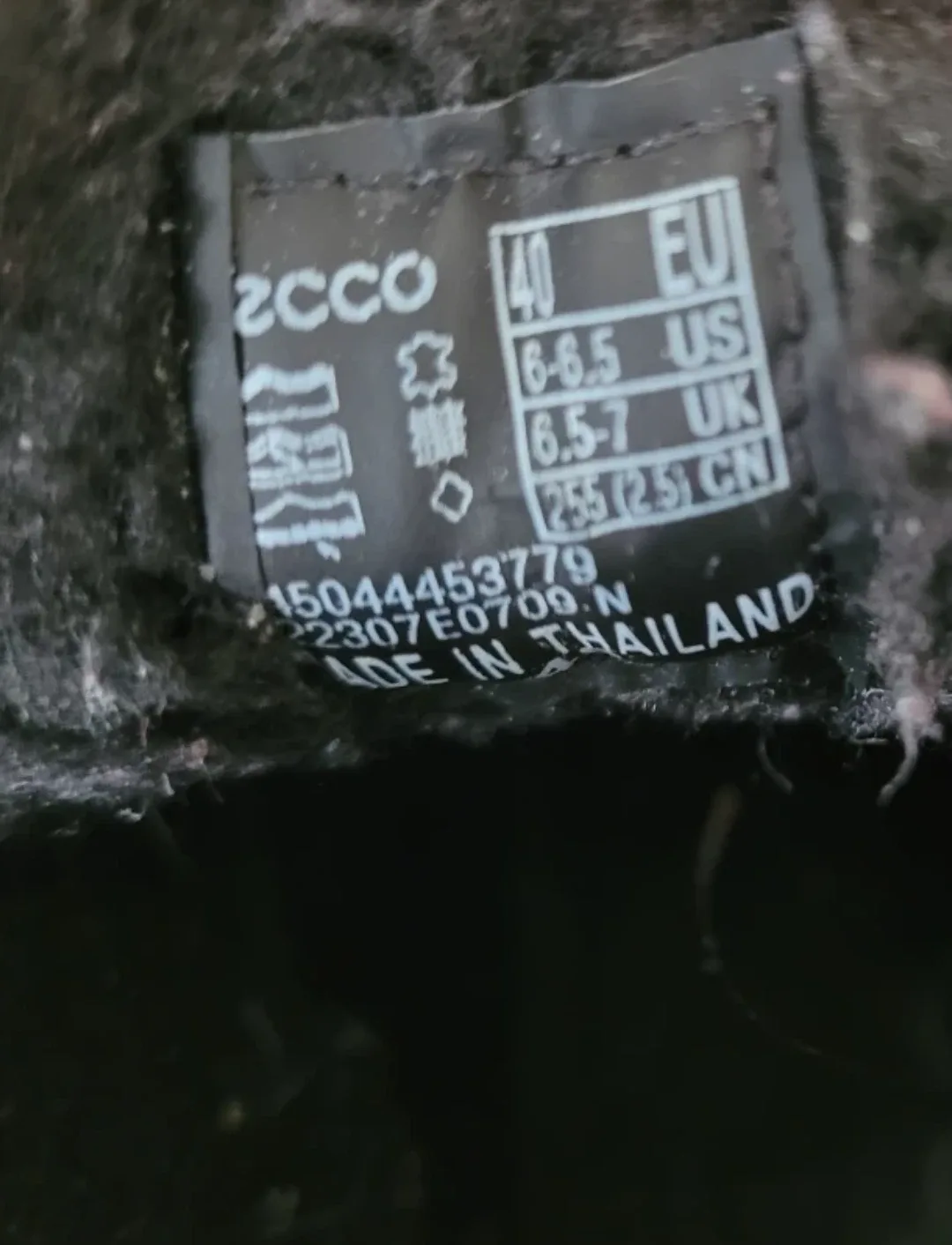 Ecco Grey Leather Boots, Size 6.5-7 US image indicator(3)