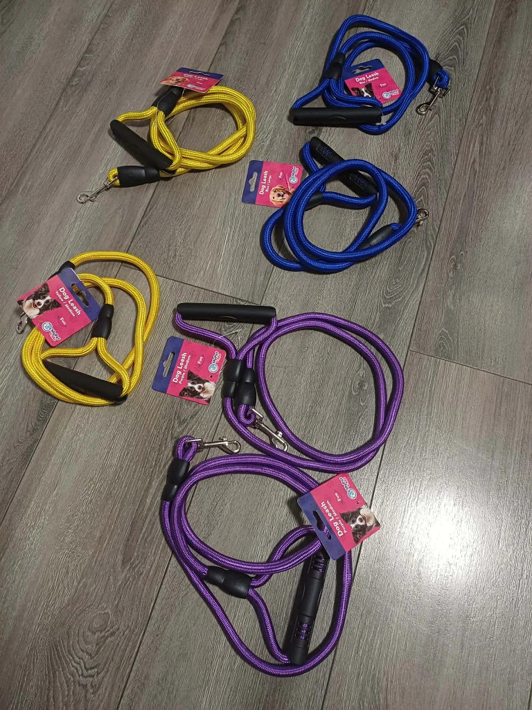 MyPet & Me Dog Leash - Purple, Blue, Yellow - photo 2