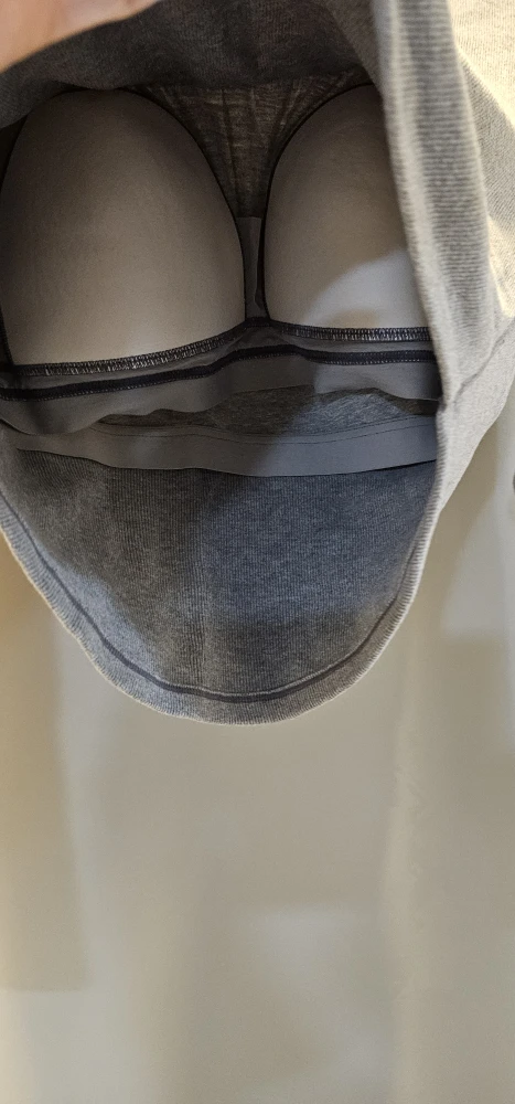 Grey Long Sleeve Top - Size L - photo 3