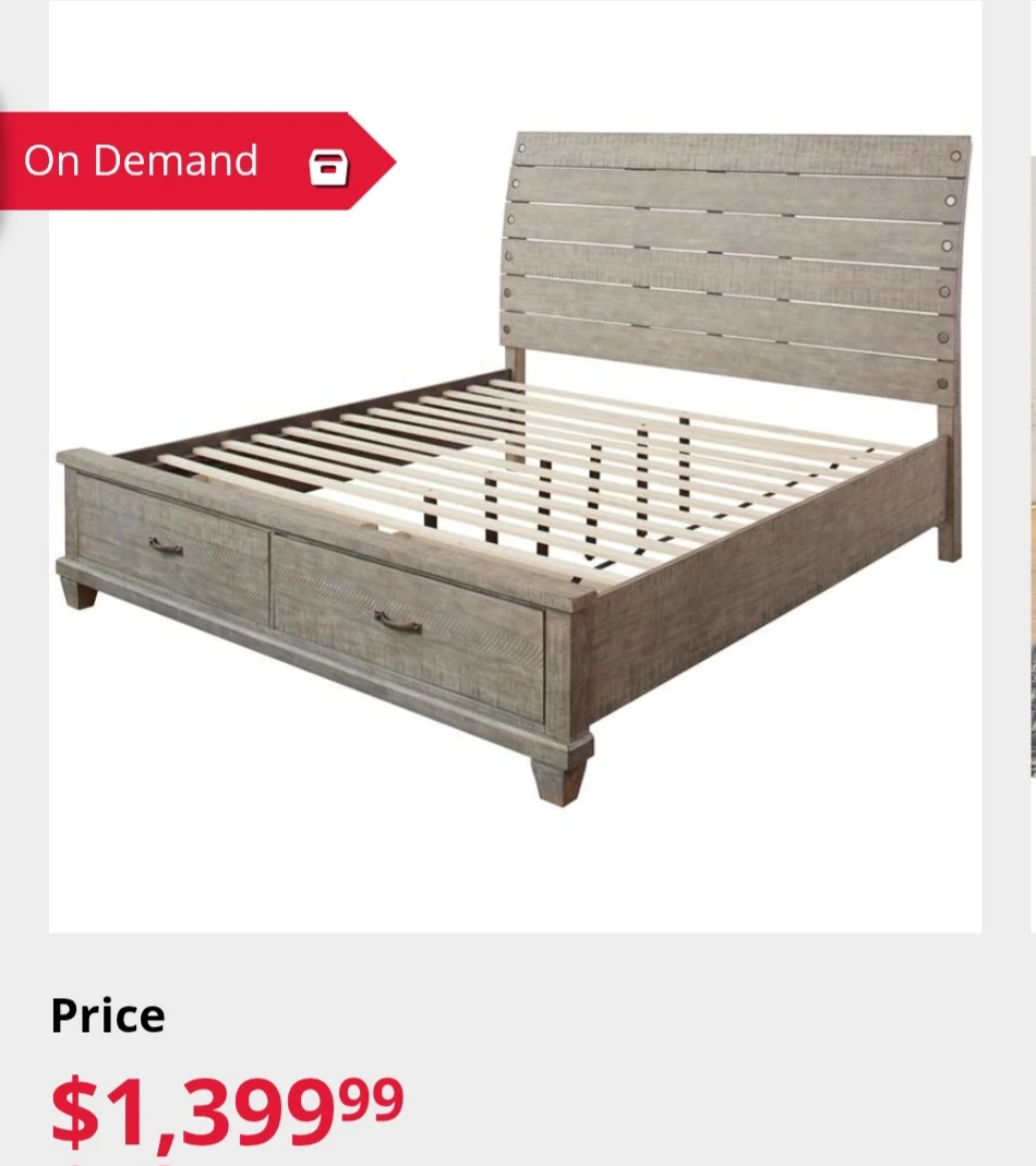 Ashley Naydell Queen Bed with Dresser & Mirror - photo 4
