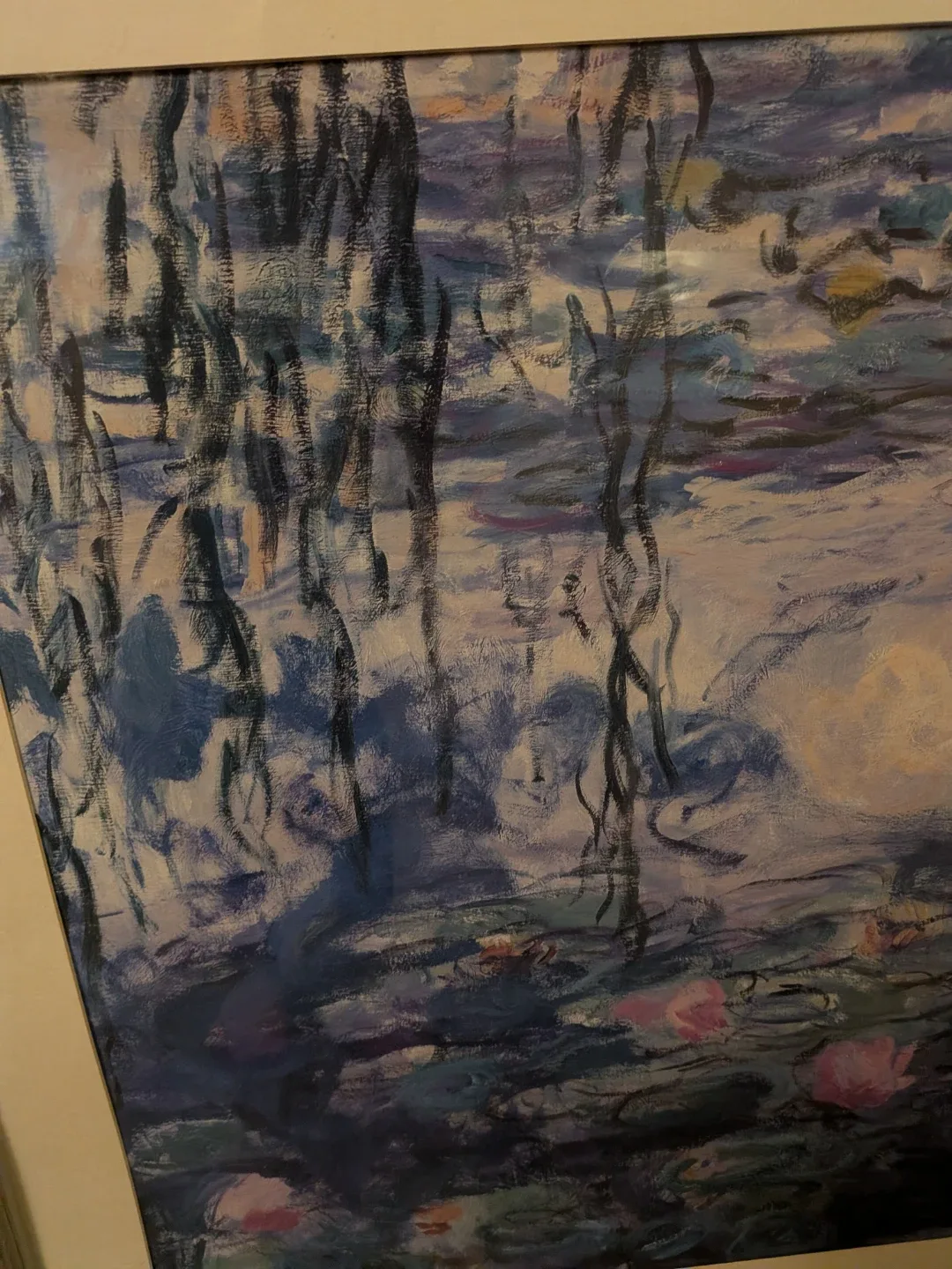 Framed vintage Claude Monet Water Lilies Print image indicator(3)