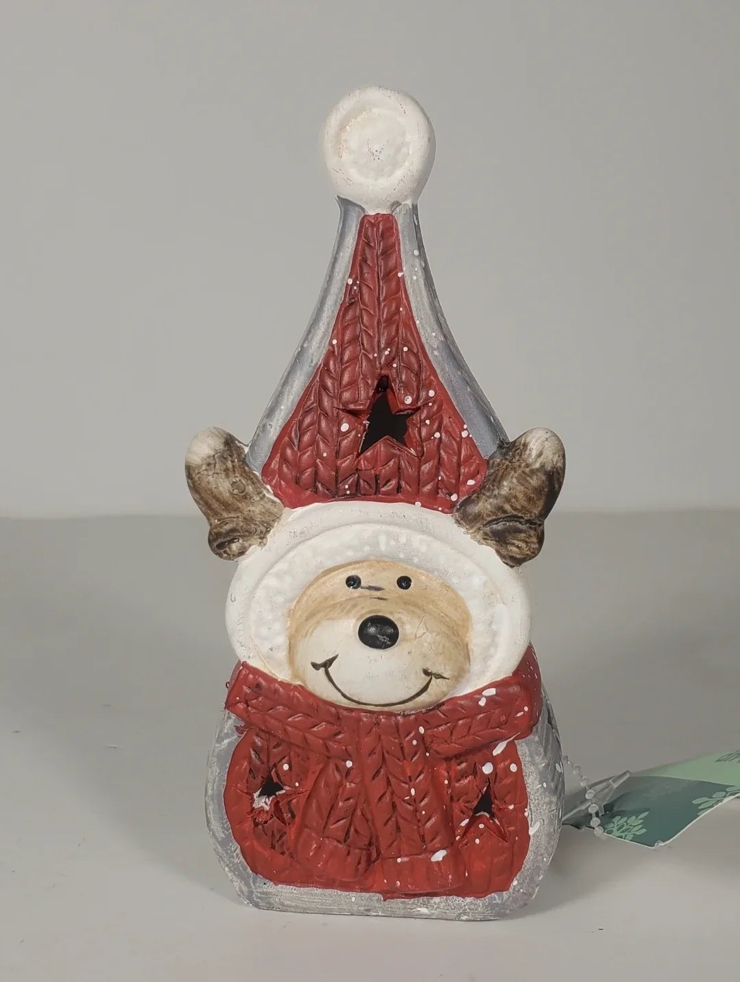 Christmas Light-Up Dog Reindeer Holiday Home Decor 6 Inches image indicator(8)