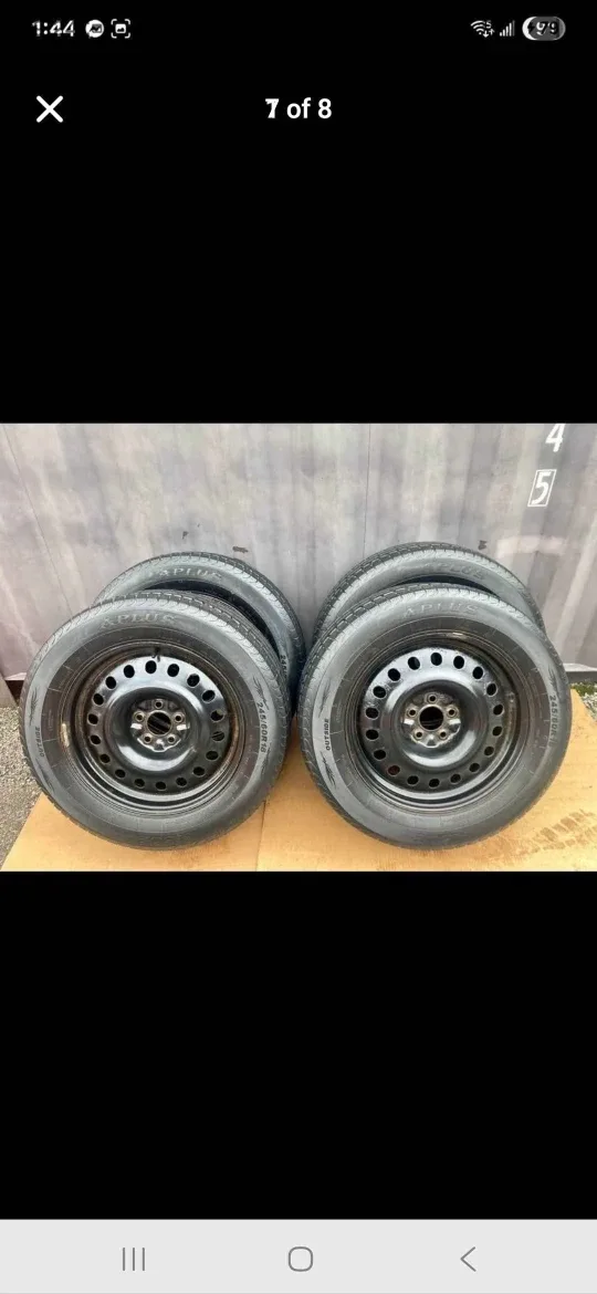 Set of 4 APLUS Winter Tires on Rims 245/60R18 – Hyundai Palisade