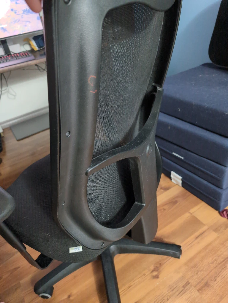 Tempur-Pedic Mesh Mid-Back Task Chair - Black - photo 3