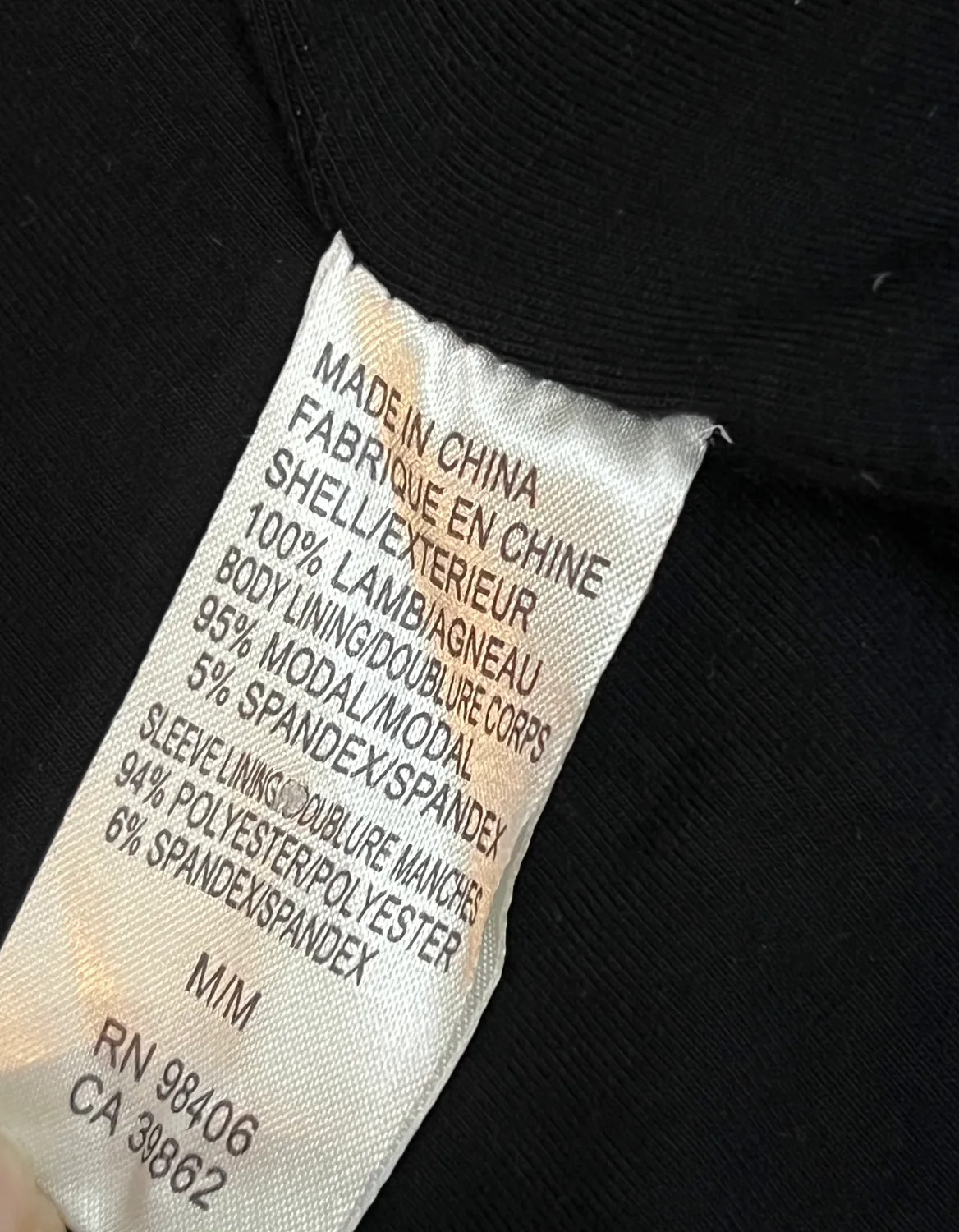 Theory Kanya Black Light Leather Jacket image indicator(6)