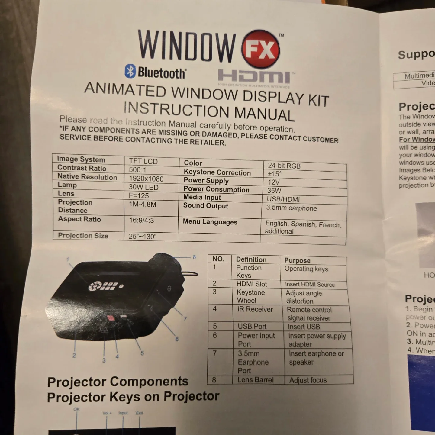 Window FX Plus Holiday Video Decorating Kit image indicator(6)