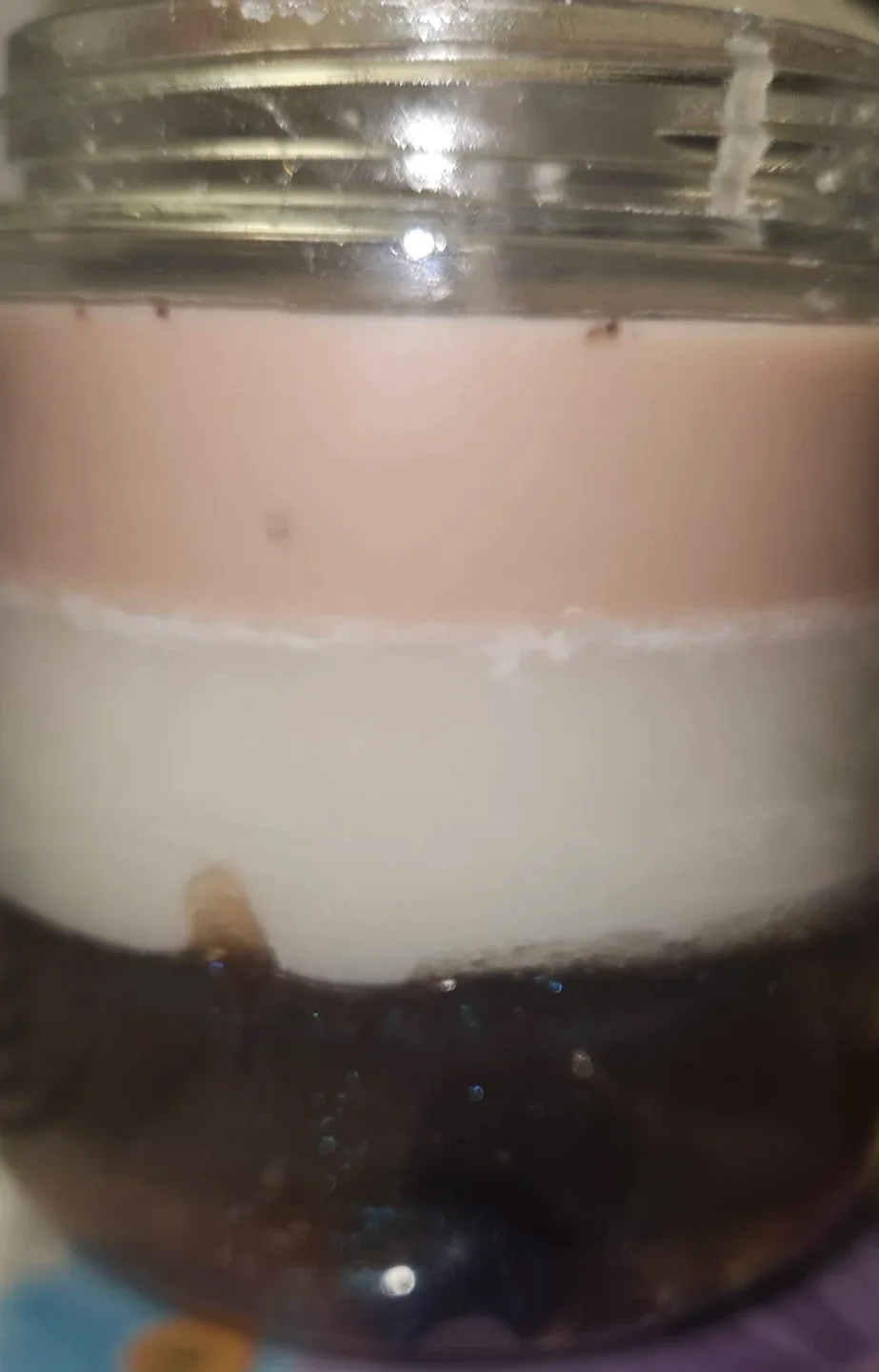 🥕  Three layer calming aromatherapy gel wax candle image indicator(5)