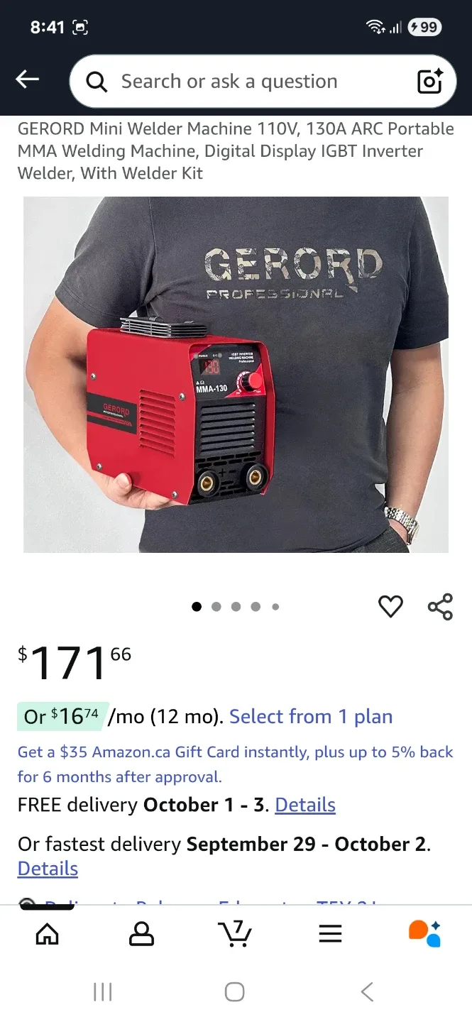 New GERORD Mini Welder Machine image indicator(2)