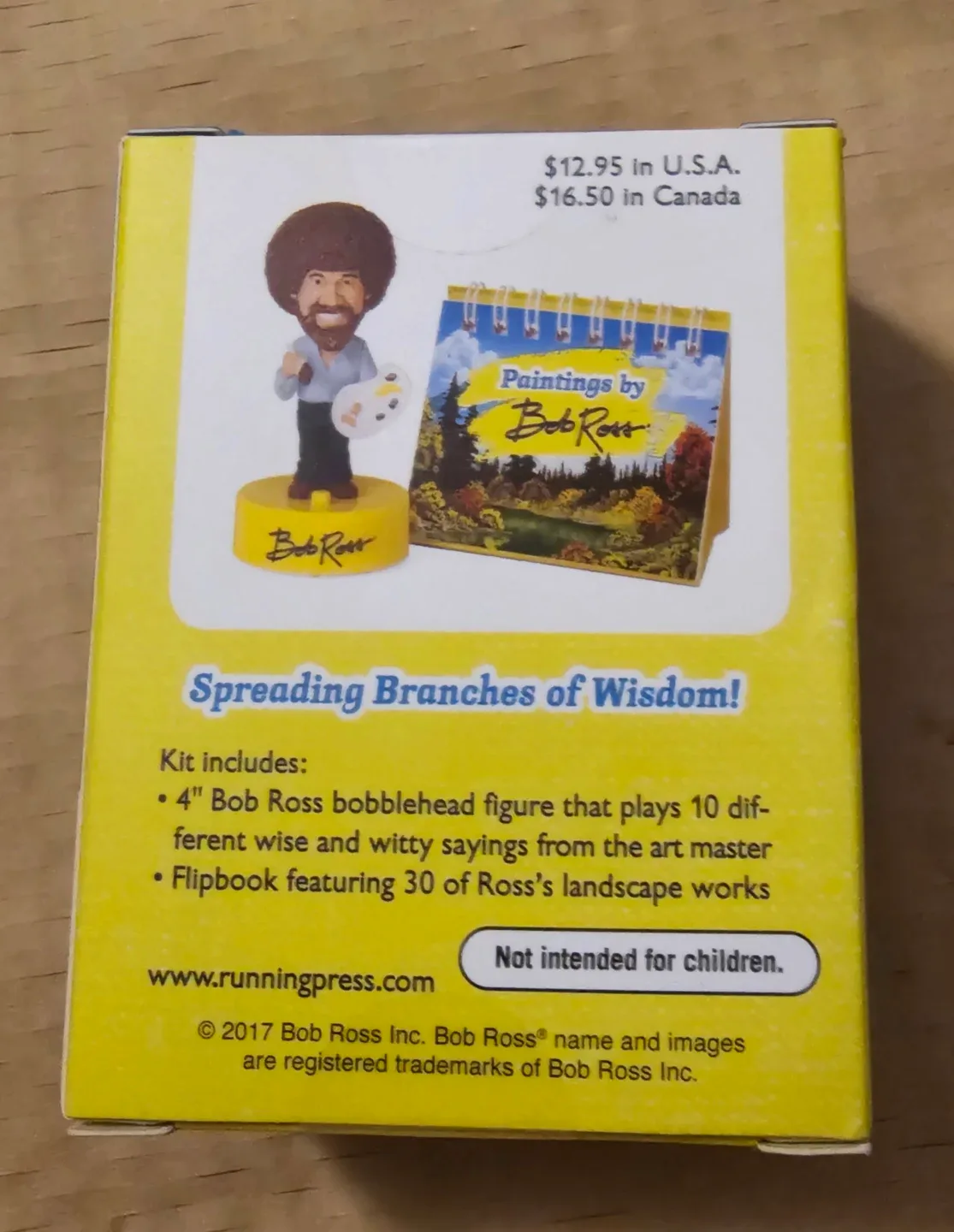 Bob Ross Bobblehead with Sound - New in Box! image indicator(3)