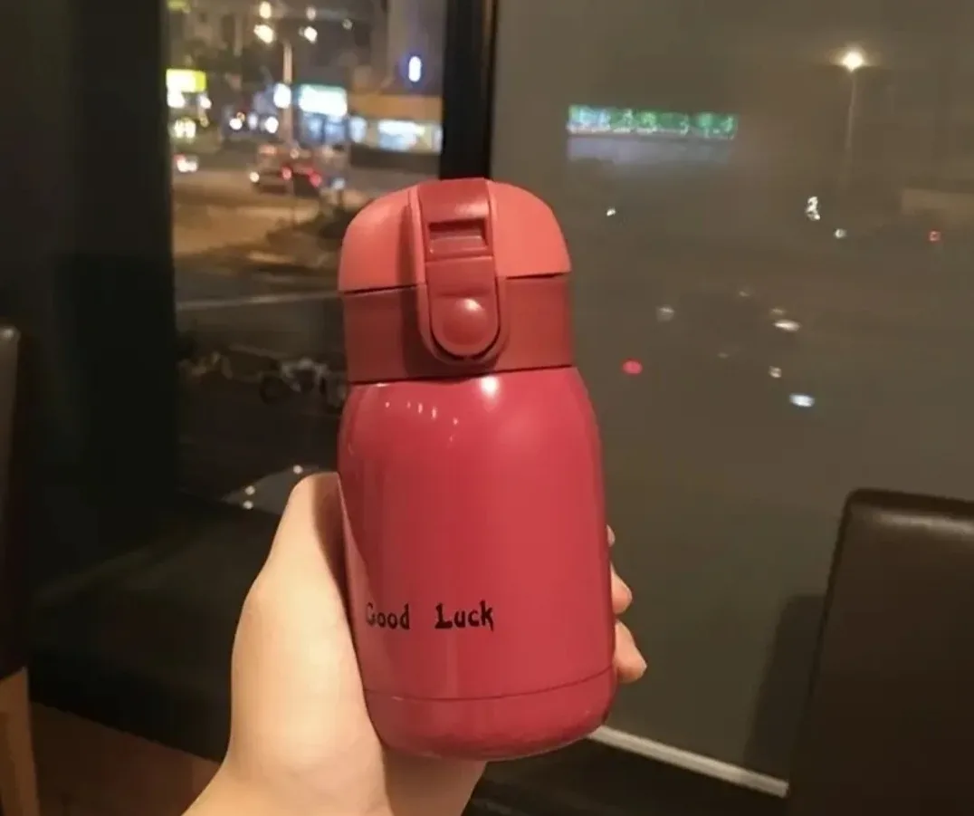 NEW Red Mini Thermo Flask
