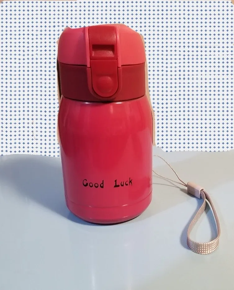 SALE NEW Red Mini Thermo Flask image indicator(2)