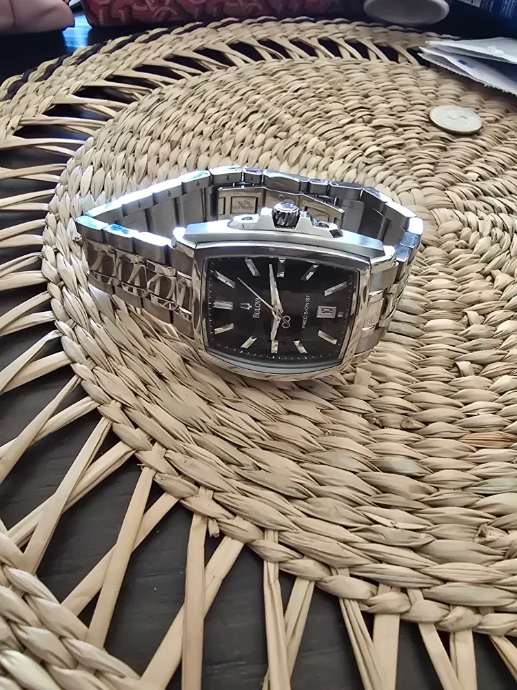 Bulova Precisionist Stainless Steel Watch