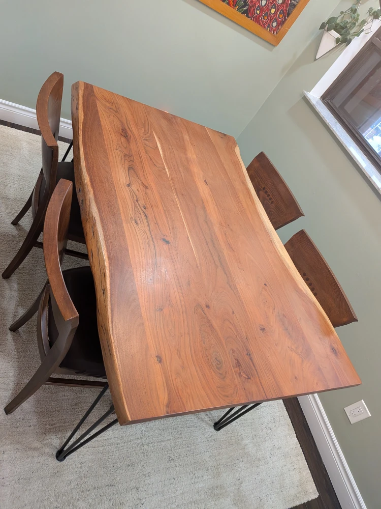 Structube Live Edge wood dining table - photo 2