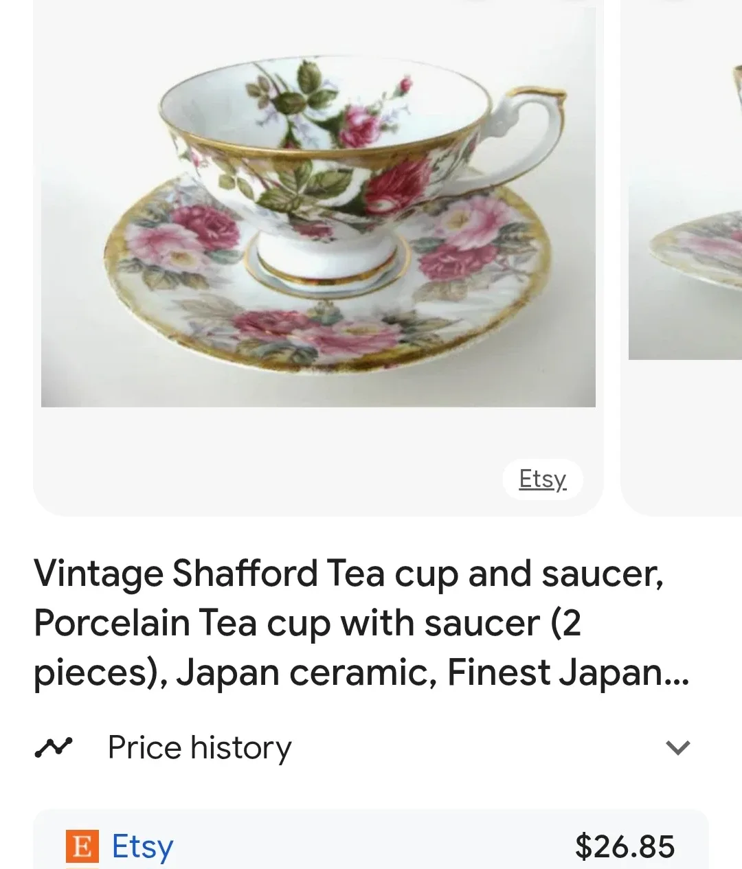 Royal Vienna, Grantham, Shafford Teacups & Tea Pots thumbnail