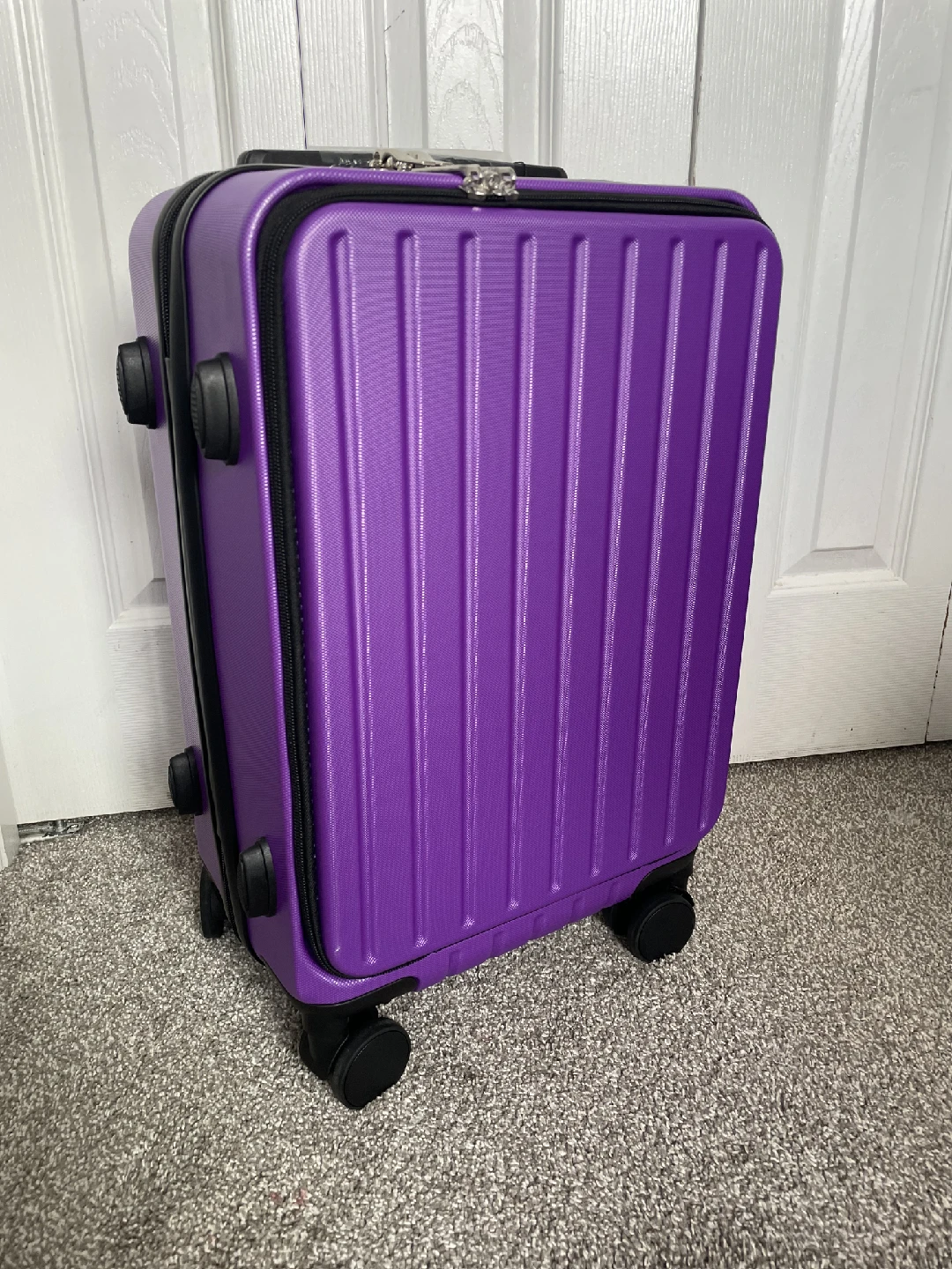 LACHIN  Purple Carry-On Suitcase