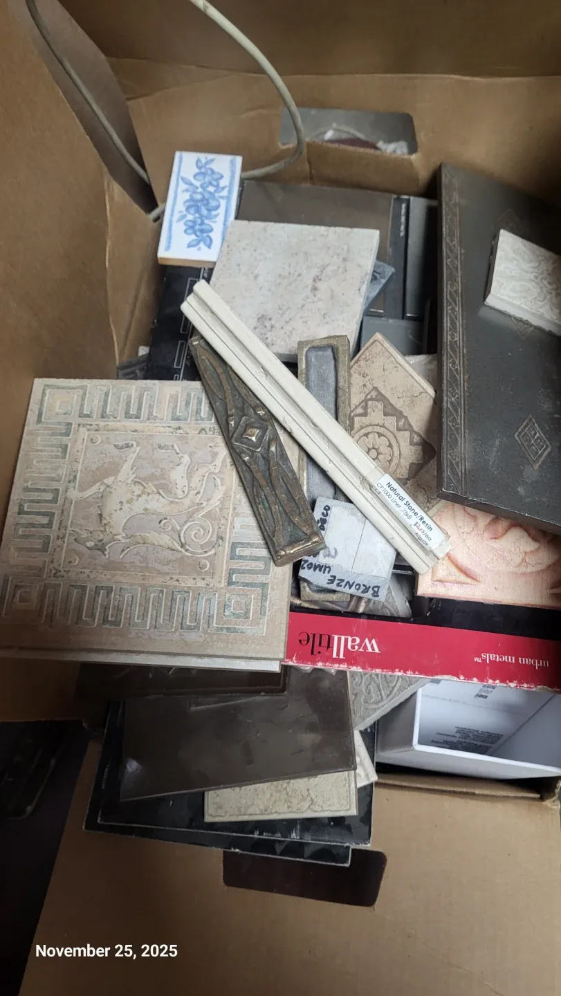 Assorted Tile Lot - Metal Signatures