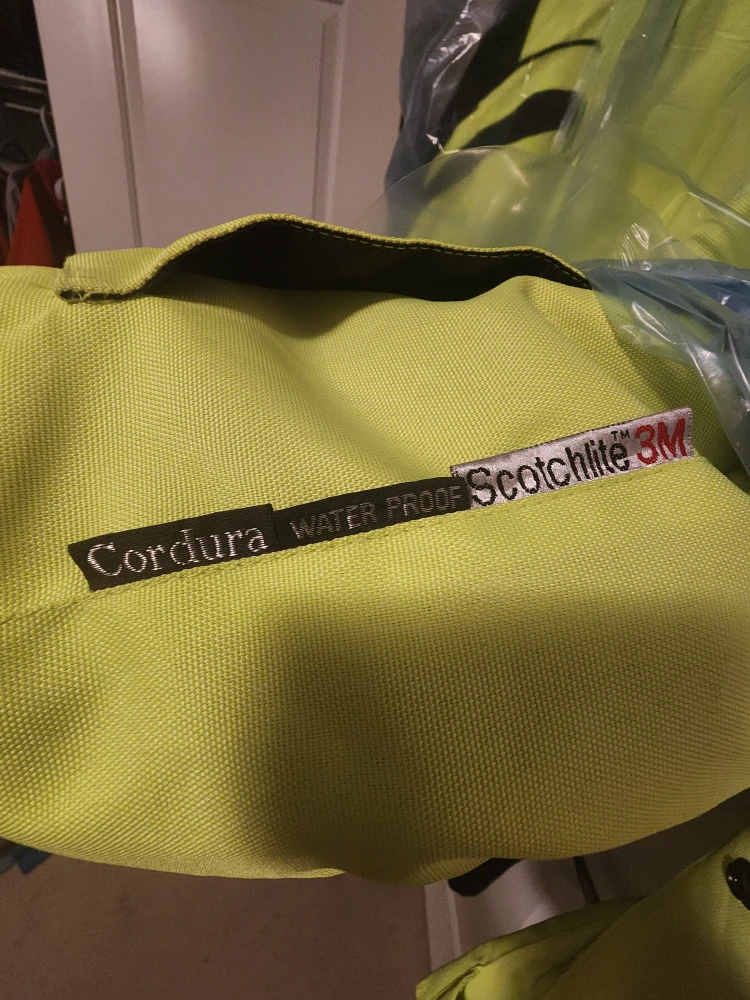High Viz Motorcycle Jacket - Cordura, Waterproof, Scotchlite 3M - photo 4