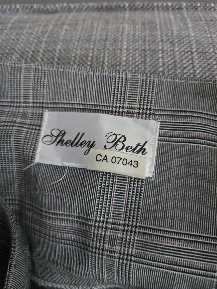 Shelley Beth Plaid Pleated Skirt, size M image indicator(3)