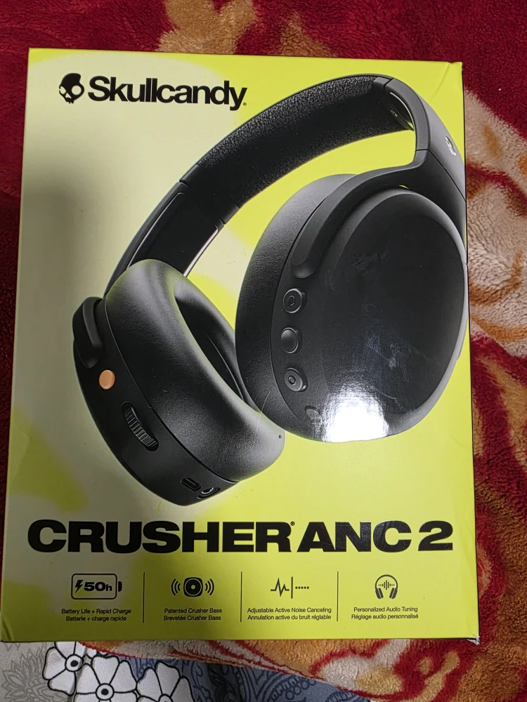 Skullcandy Crusher ANC 2 Headphones - Black - photo 2