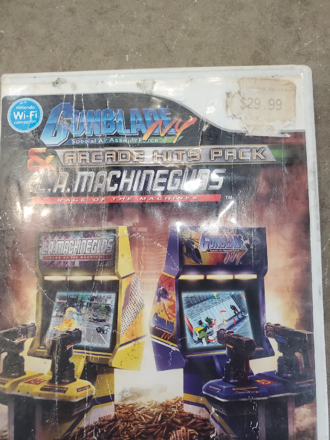 Gunblade NY & L.A. Machineguns Arcade Hits Pack - Wii