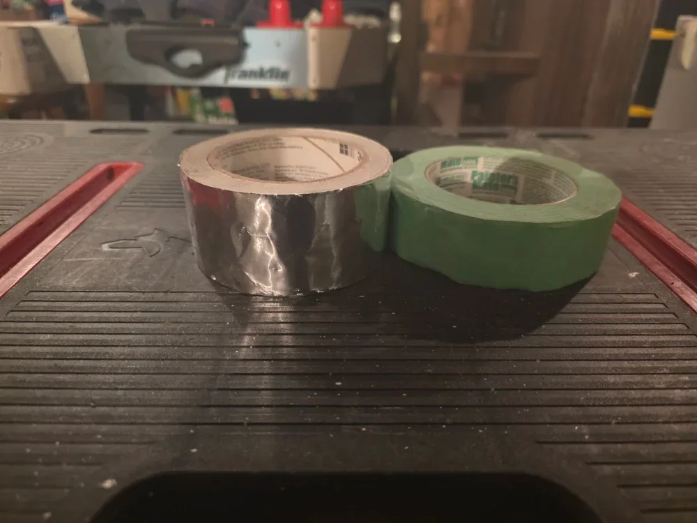 Painter's Tape & aluminum tape image indicator(2)