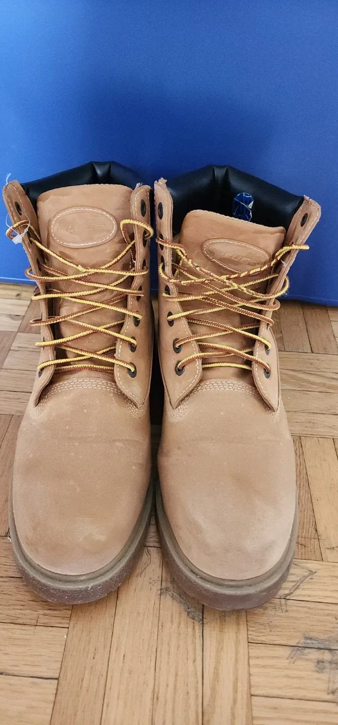 Lugz Tan Leather Work Boots image indicator(2)