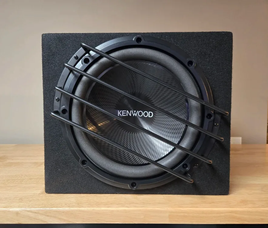 Brans New 12" subwoofers in Compact Sealed Enclosure with grille thumbnail