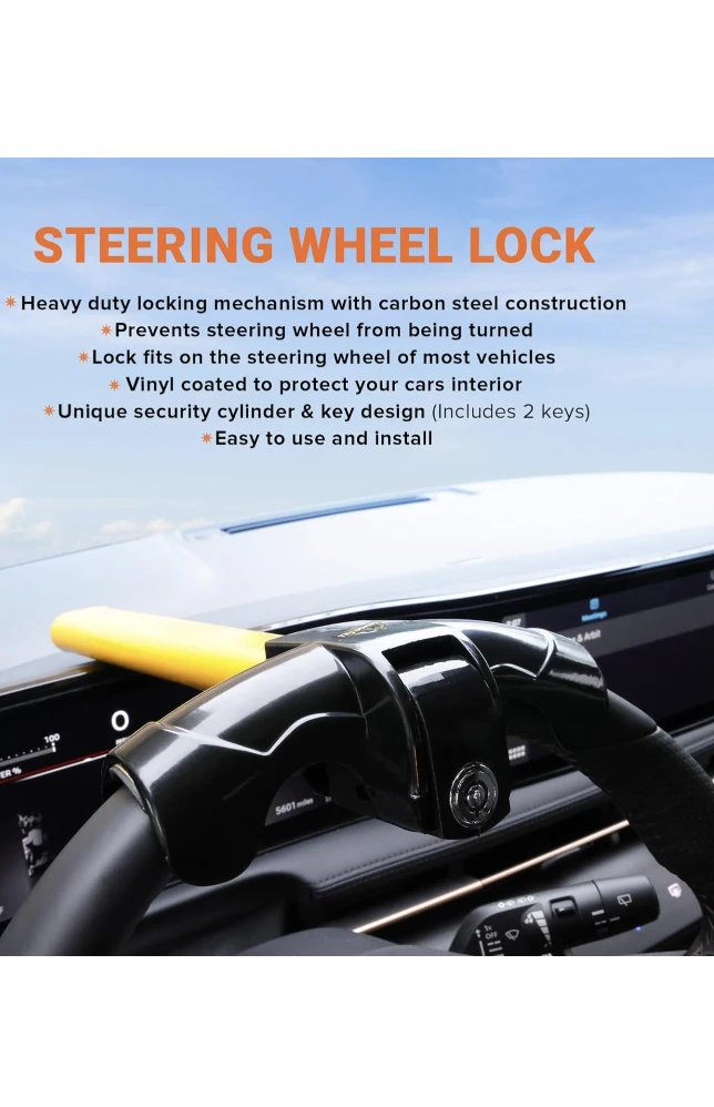 Armor All Steering Wheel Lock - Anti Theft - photo 4