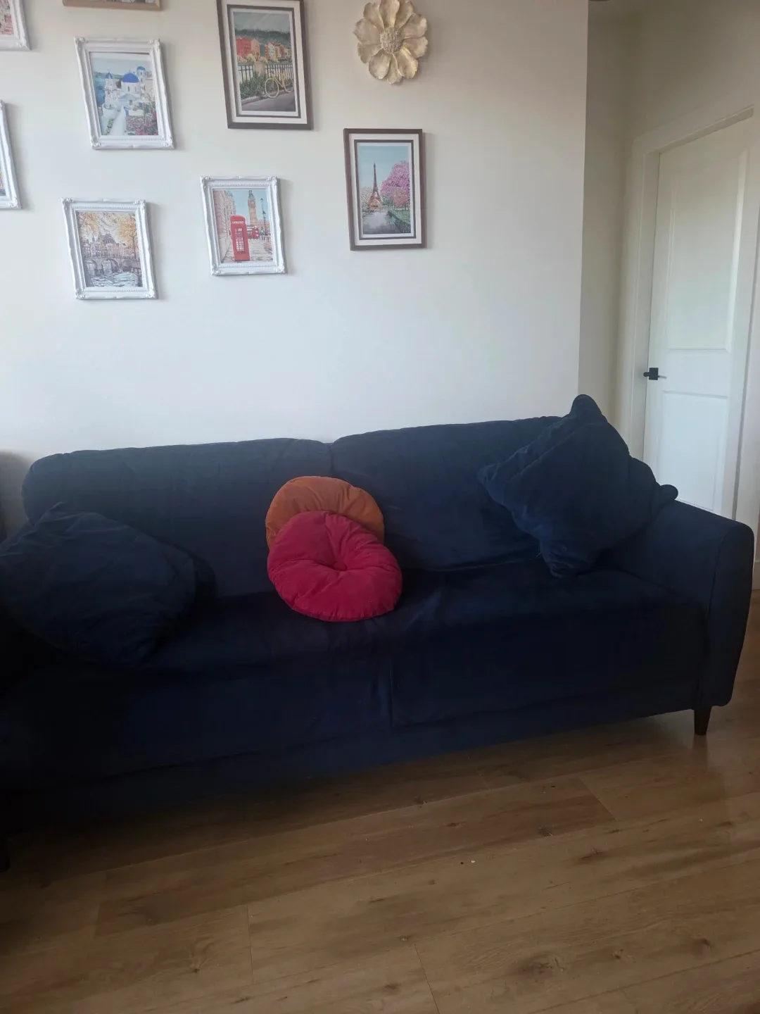 Navy Blue Sofa image indicator(2)