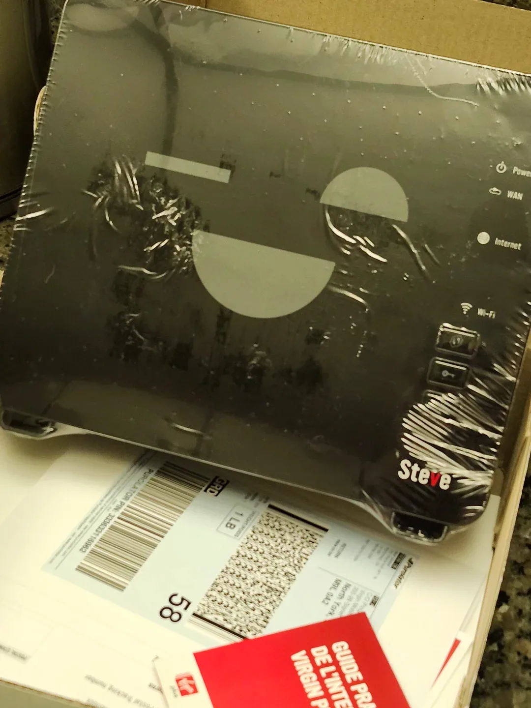 Virgin Mobile Sagemcom Fast 5250 Steve Wireless Modem image indicator(2)