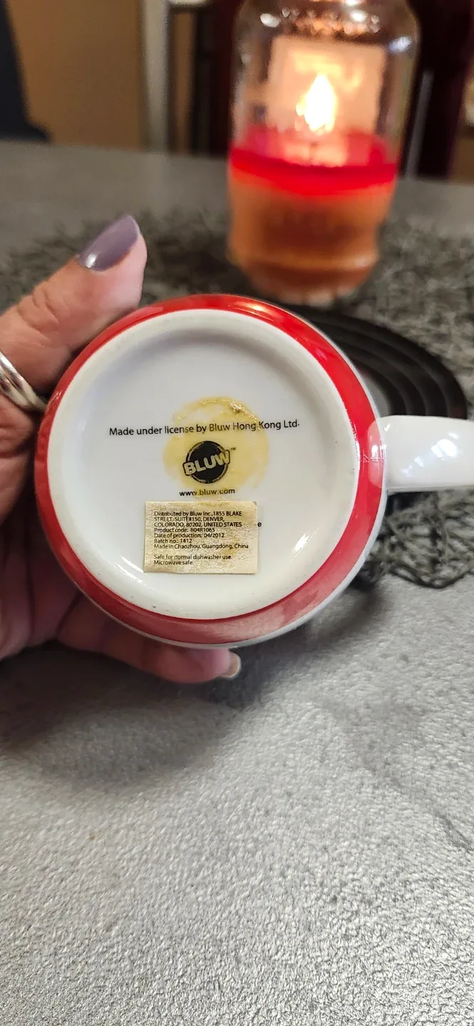 THE BEATLES "SHE LOVES COFFEE CUP AND SAUCER SET BY BLUW image indicator(3)