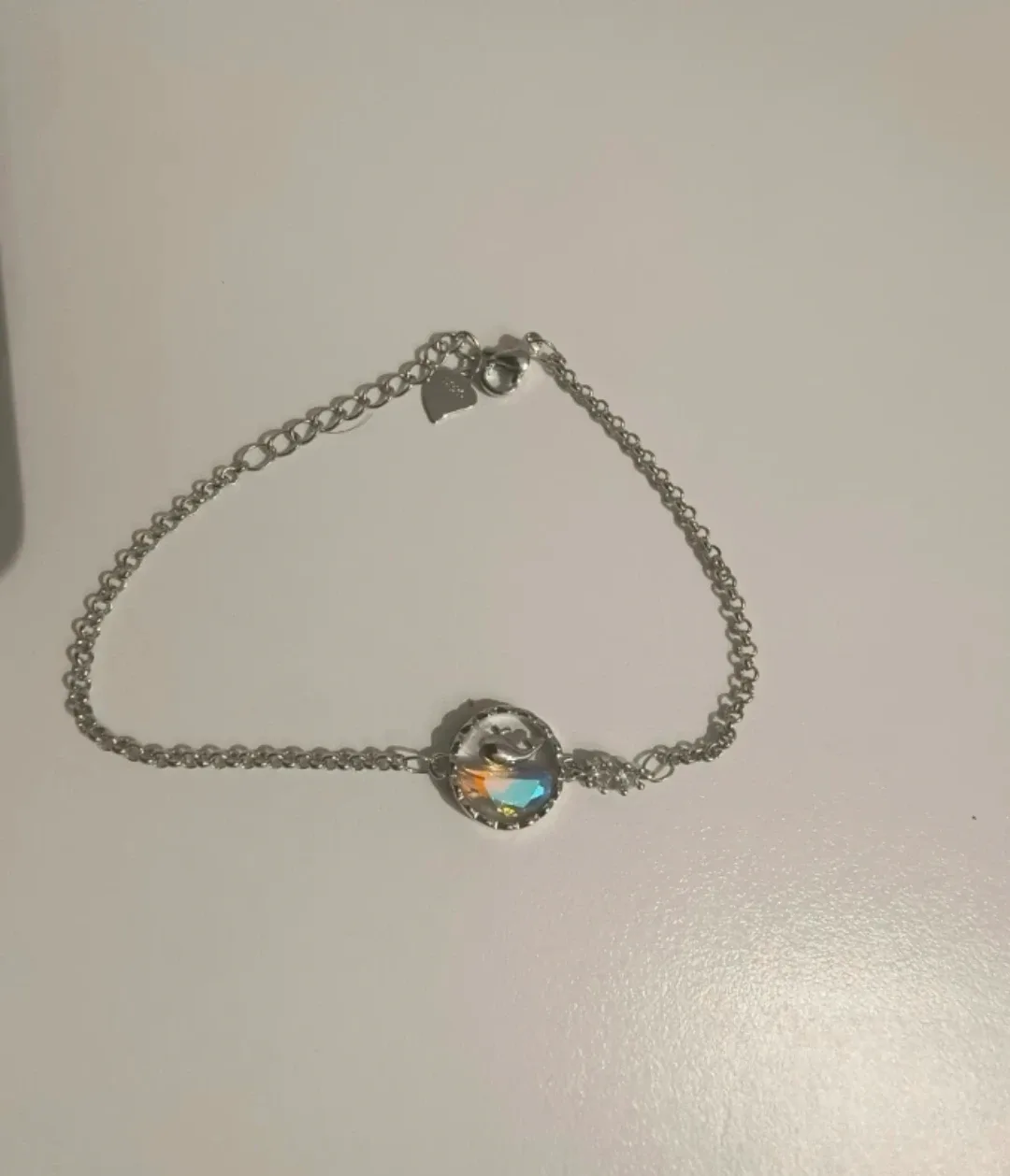 925 Silver Whale Pendant Bracelet image indicator(2)