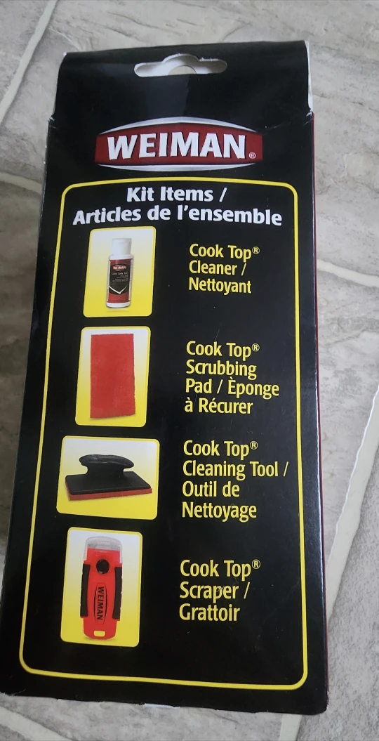 Brand New Weiman Complete Cook Top Cleaning Kit - photo 2