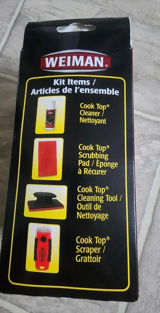 Brand New Weiman Complete Cook Top Cleaning Kit image indicator(2)