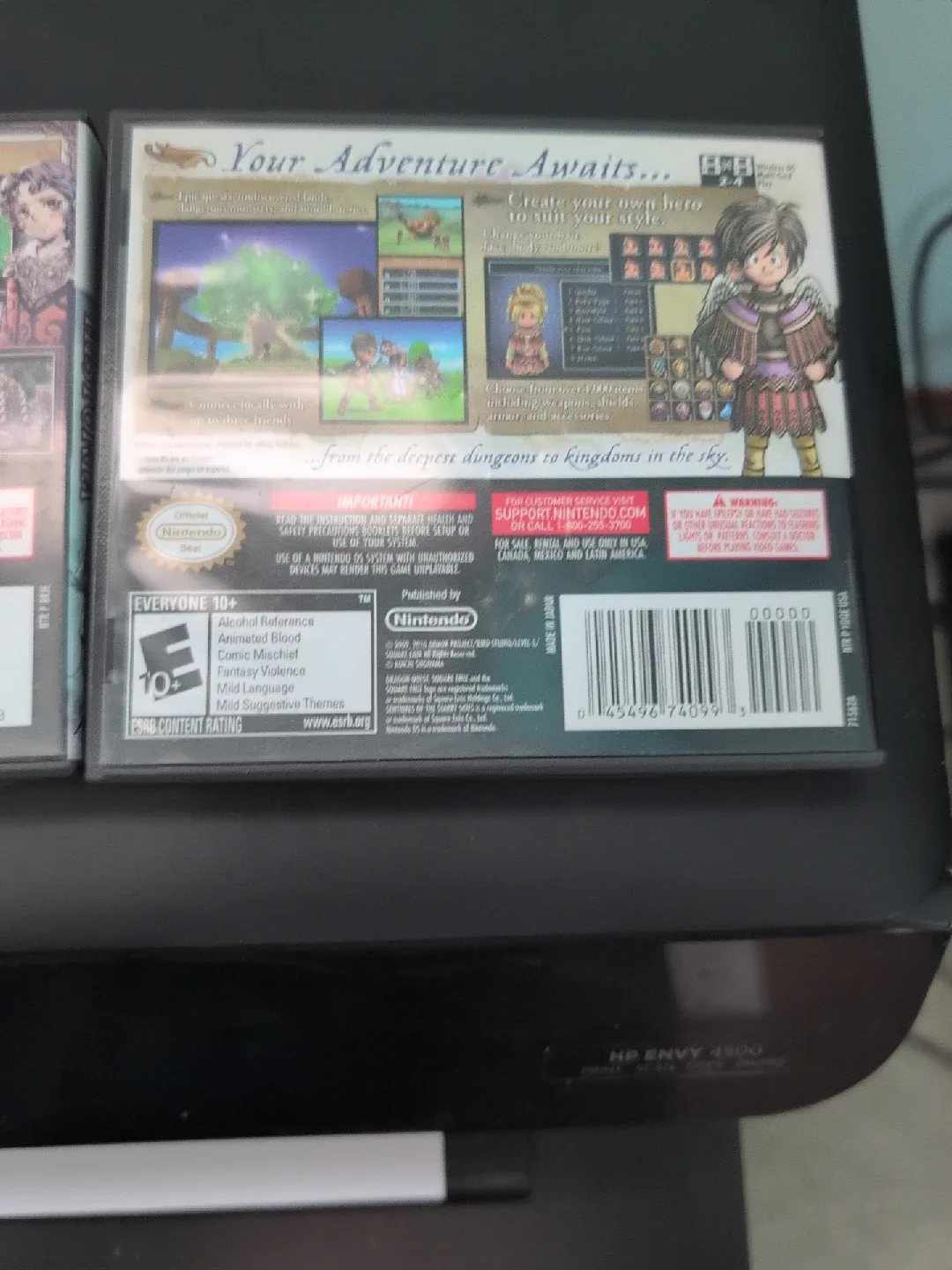 Case &Manual Only  NDS Games: DQIX, FFIII, Radiant Historia image indicator(6)
