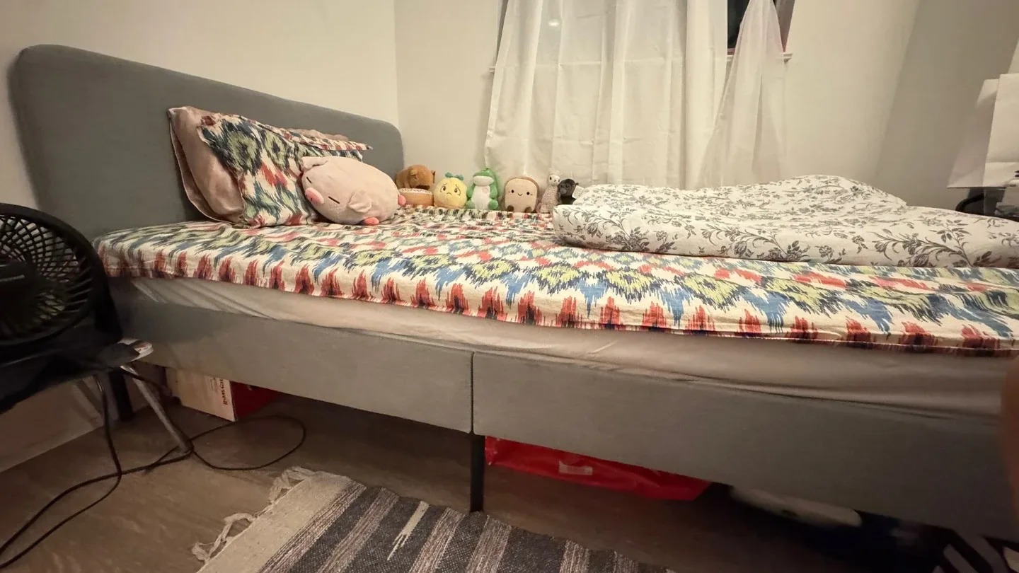 IKEA bedframe with mattress - DOUBLE SiZE