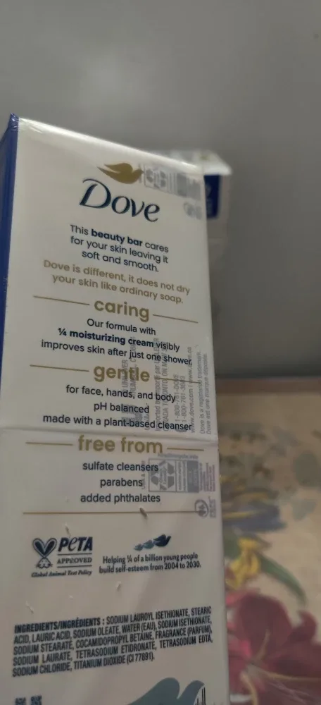 Dove bar soaps .12 bars x 2 packs image indicator(4)