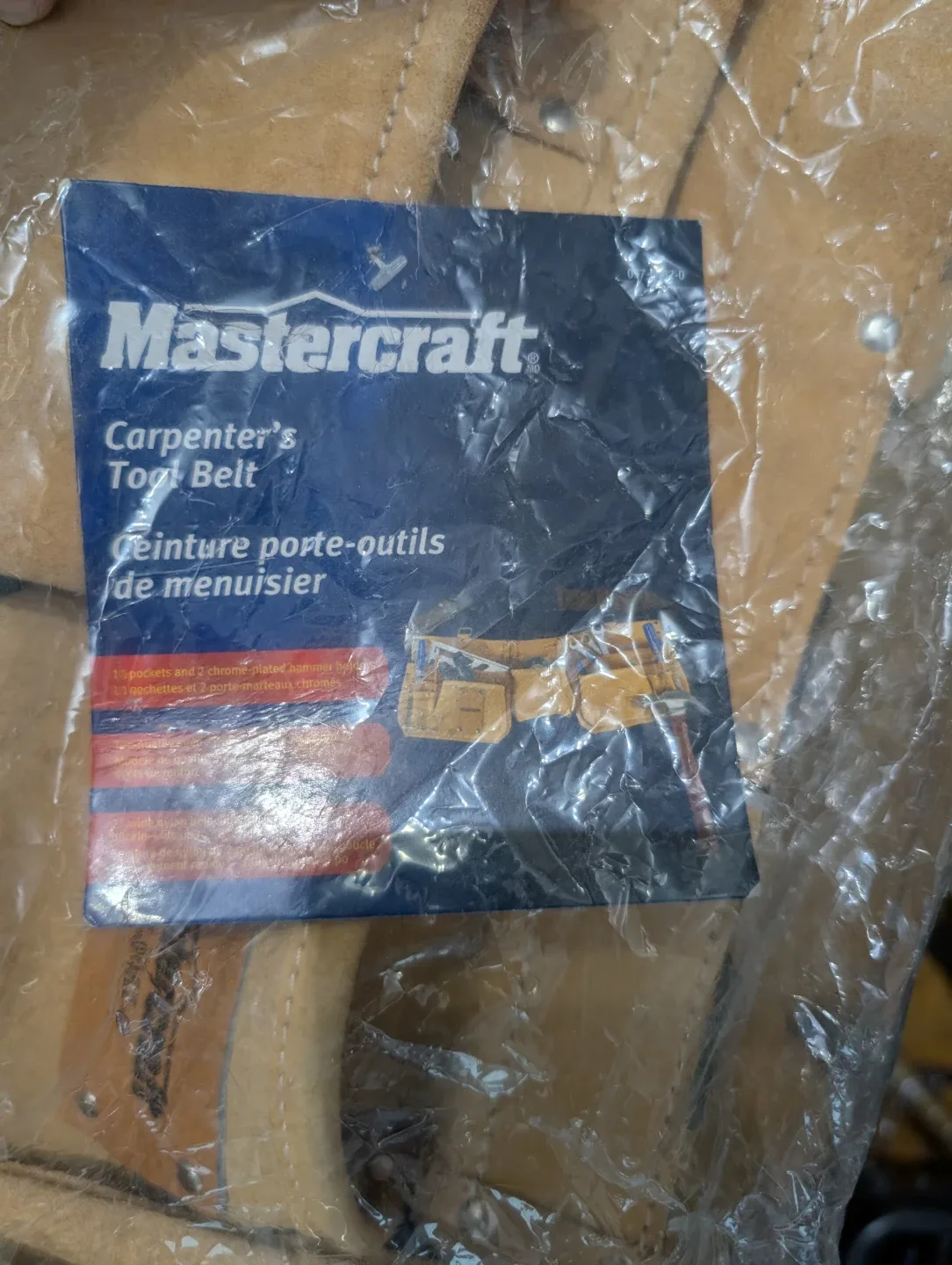 Mastercraft Carpenter's Tool Belt - New in Package image indicator(2)