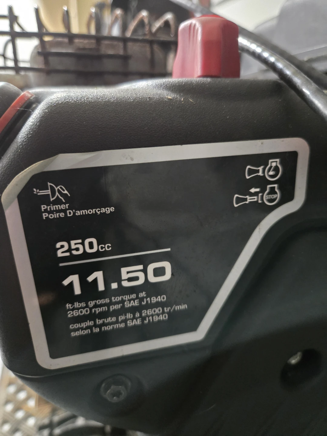 Craftsman 27" 250cc Snowblower - photo 5