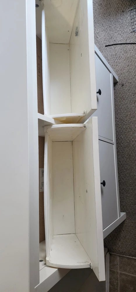 IKEA Gullaberg Shoe Cabinet - White - photo 2