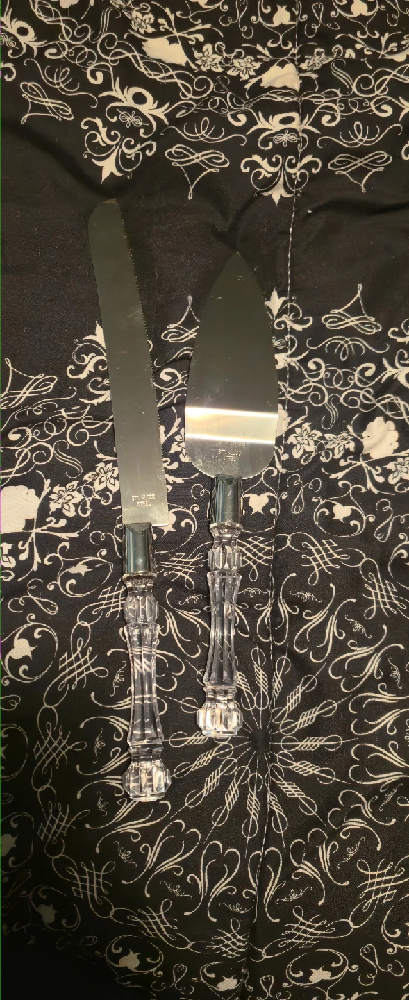 Cake Knife and Server Set