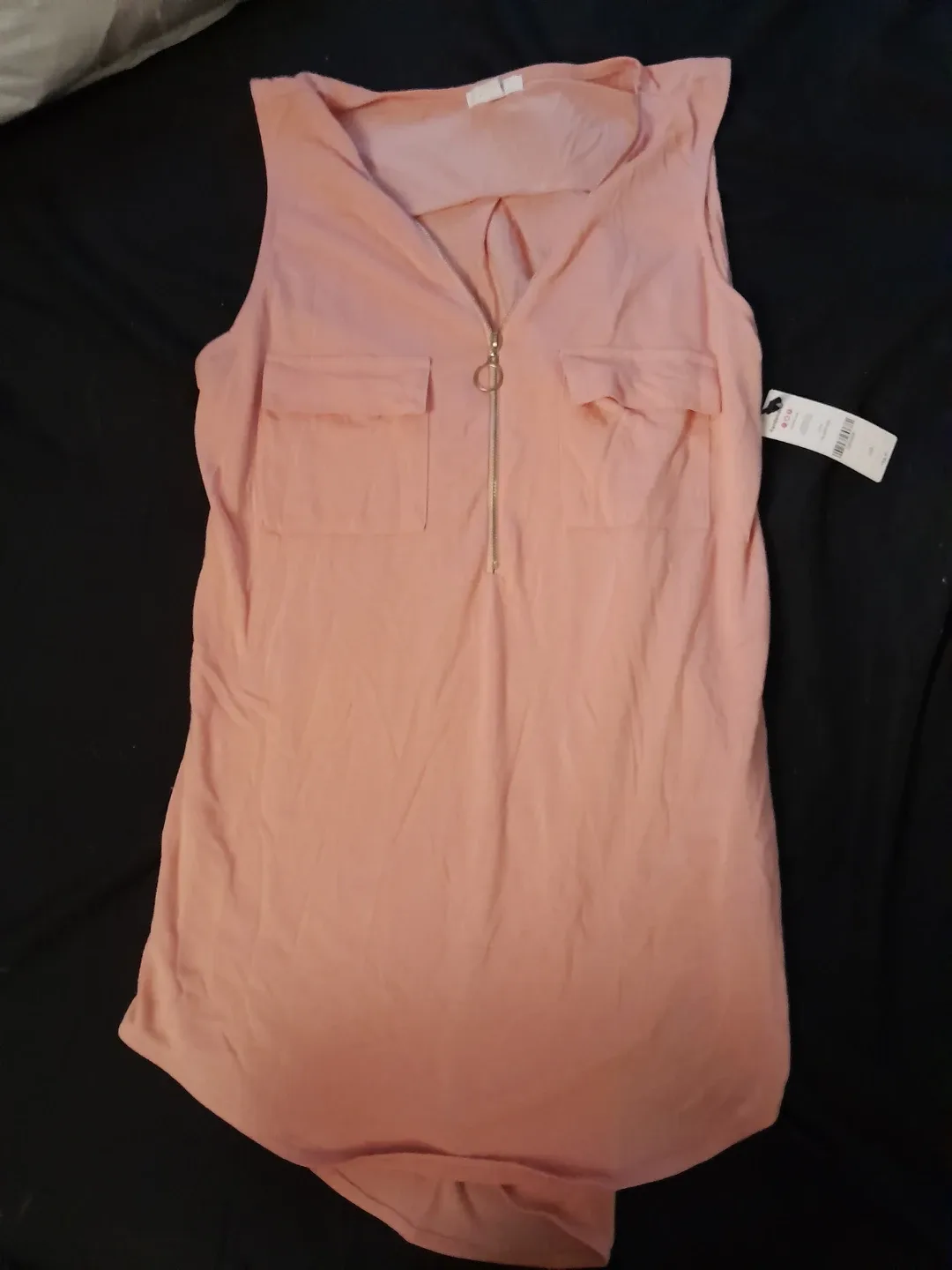 Ardene Pink Sleeveless Top - Size L thumbnail